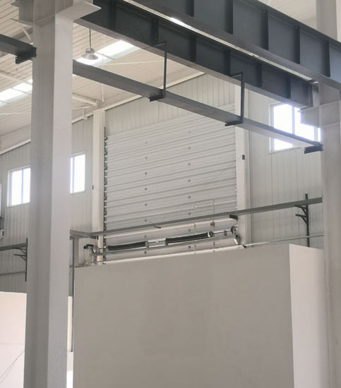 工業提升門應用