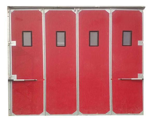 工業(yè)折疊門安裝: